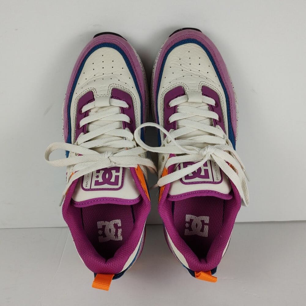 DC E.Tribeka LE retro streetwear skater sneakers mens 7 / womens 8.5 - Picture 5 of 8